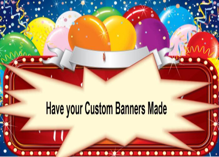 CUSTOMIZED BANNERS - USA Party Store