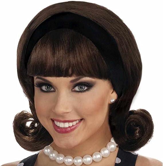 Flirt with the 50s Flip Wig With Attached Headband Forum Novelties