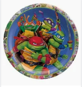 9" Teenage Mutant Ninja Turtles™: Mutant Mayhem Paper Dinner Plates - 8 Ct. Unique