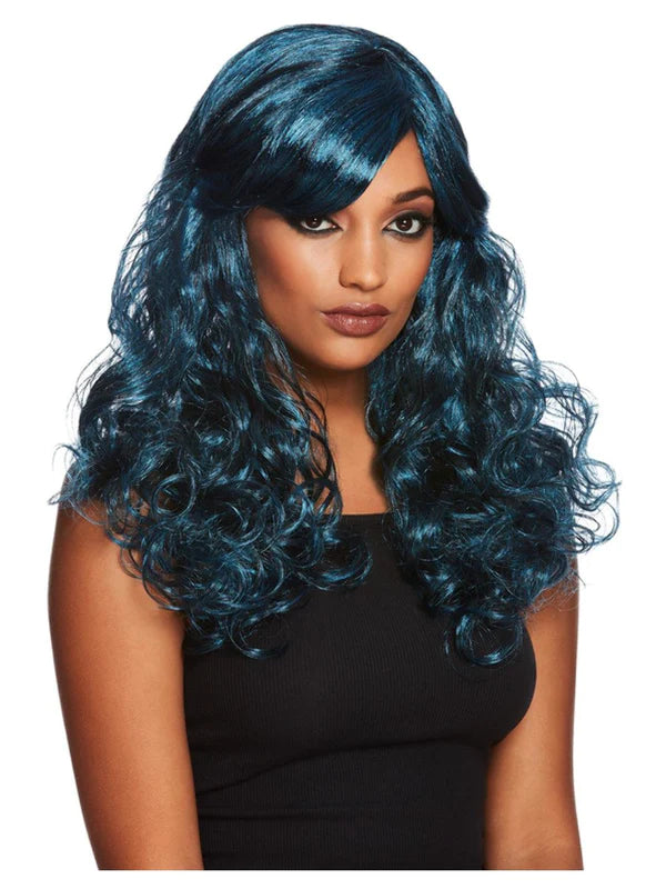 Gothic Seductress Curly Wig