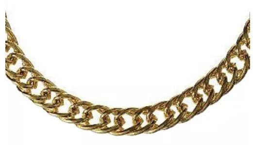 Big Gold Chain Necklace Amscan