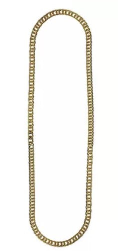 Big Gold Chain Necklace Amscan