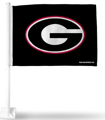 Georgia Car Flag - White Pole USA Party Store