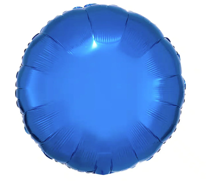Mylar Metallic foil balloon 18", Round USA Party Store