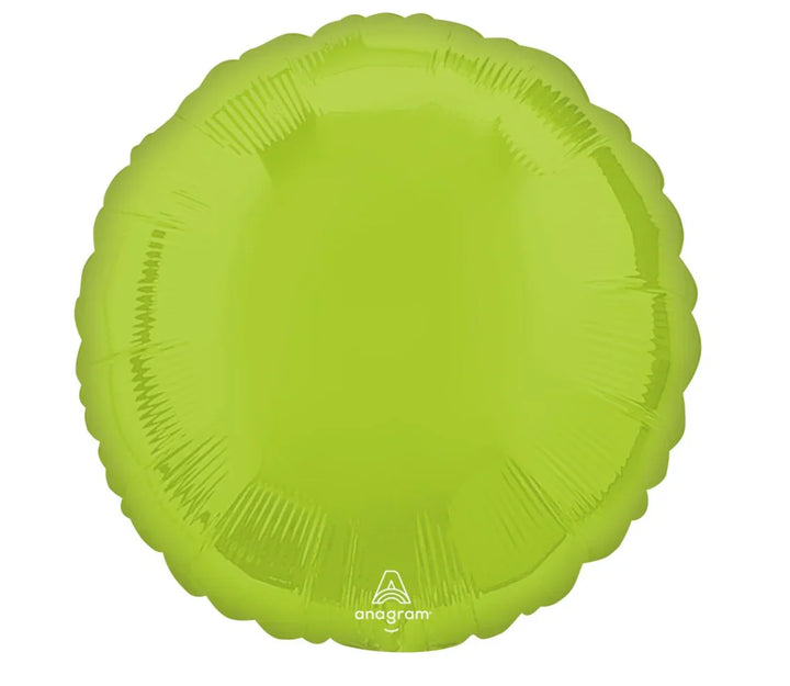 Mylar Metallic foil balloon 18", Round USA Party Store