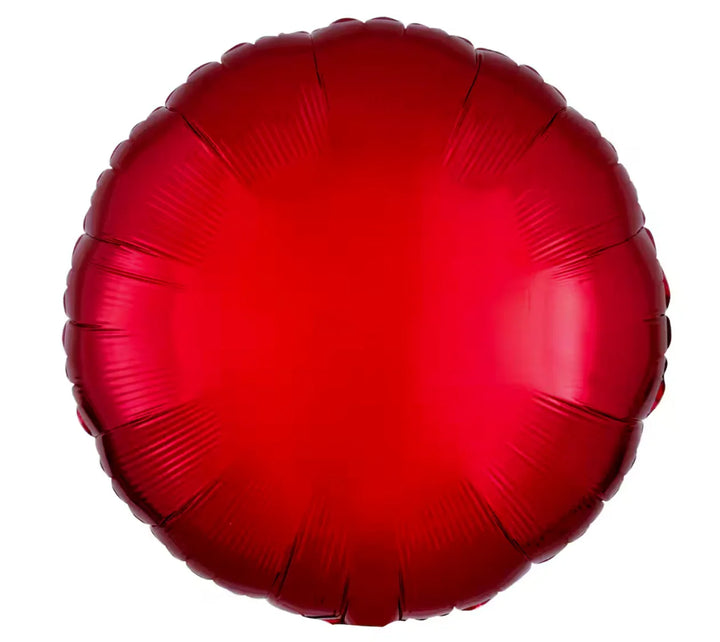 Mylar Metallic foil balloon 18", Round USA Party Store