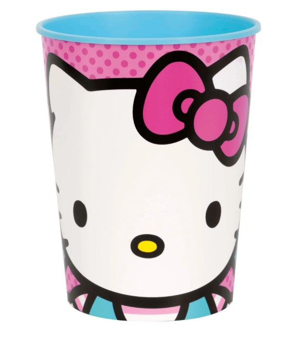 Hello Kitty and Friends Birthday Blue Party Favor Cup, 16 Oz, 1 Count Unique