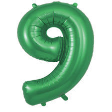 34" Large Foil Number Balloon (Green) USA Party Store