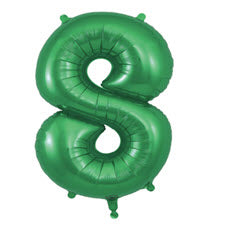 34" Large Foil Number Balloon (Green) USA Party Store