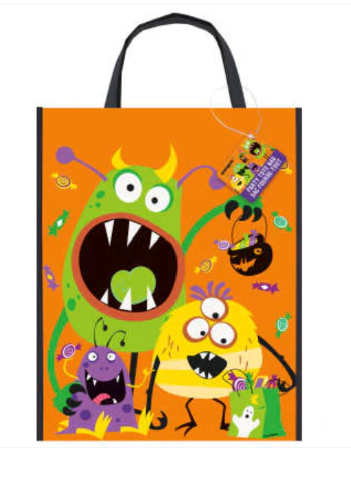 Silly Halloween Monsters Tote Bag USA Party Store