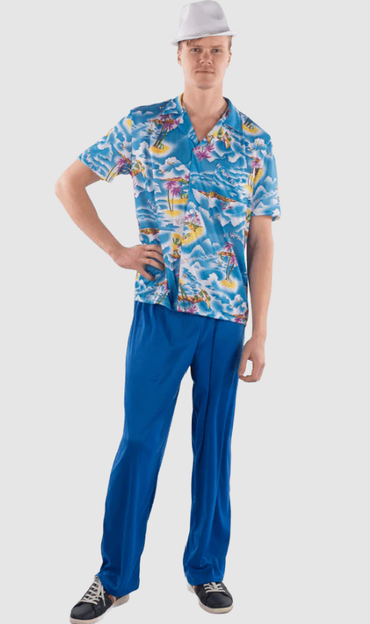 Hawaiian Shirt and Pants Set - Adults Dress Up America