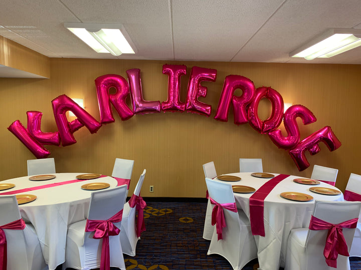 Name Balloon Arch USA Party Store