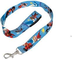 Incredibles 2 Blue Lanyard - 1pc Amscan