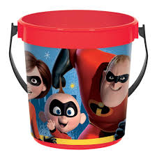 Incredibles 2 Favor bucket/container