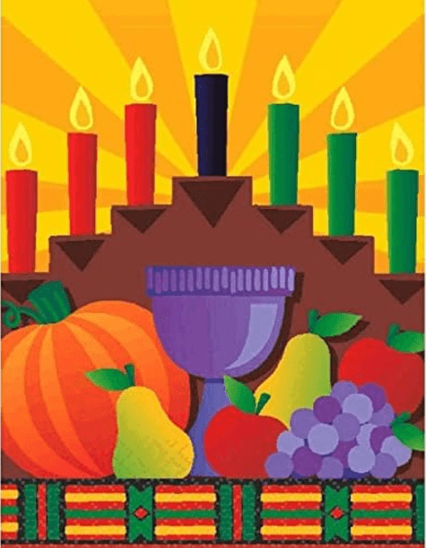 Kwanzaa Paper Table Cover - 54" x 102" Multicolor 1 Pc. Amscan