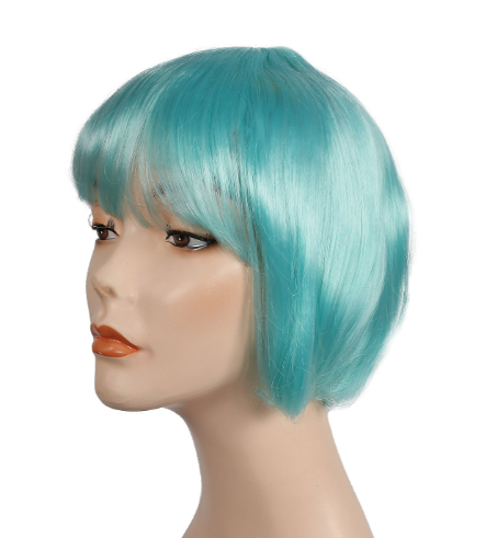 Lacey Costume Wig Light Blue Morris Costumes