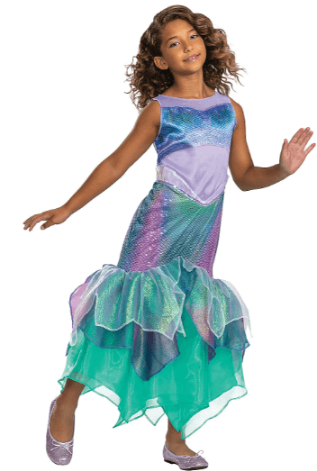 Kid's Deluxe Live Action Little Mermaid Ariel Costume Morris Costumes