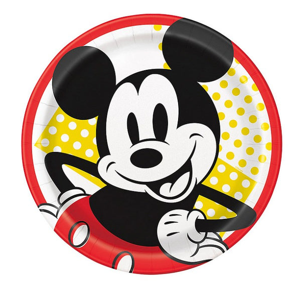 Mickey Mouse 9" Plates Unique Industries