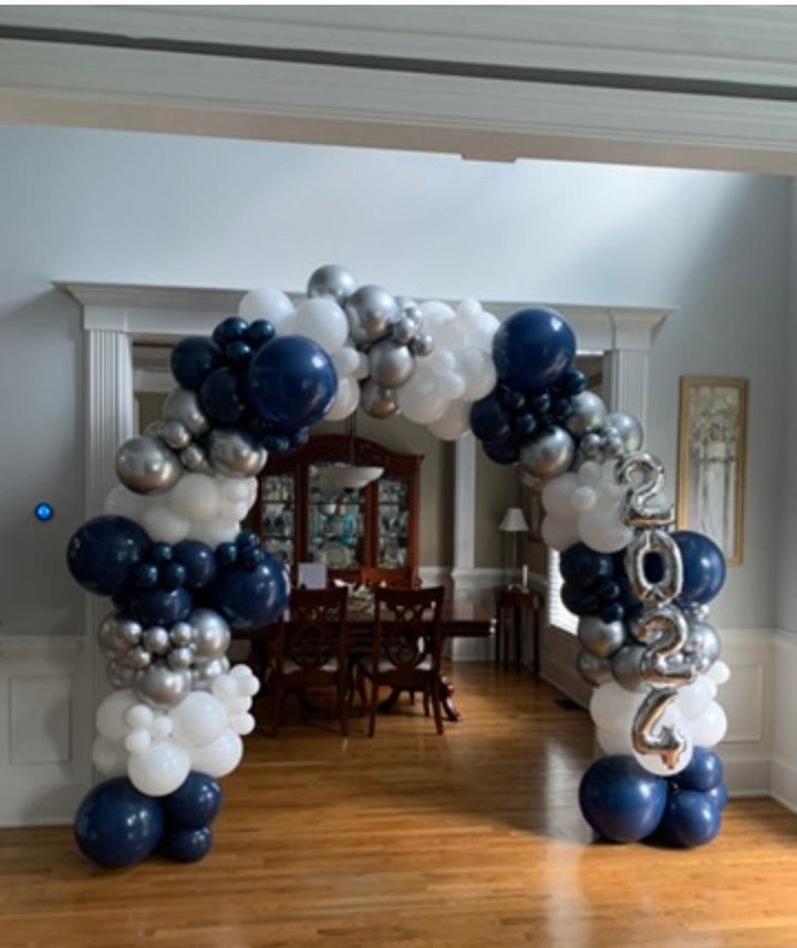 12ft Organic Balloon Arch - Balloon Garland USA Party Store