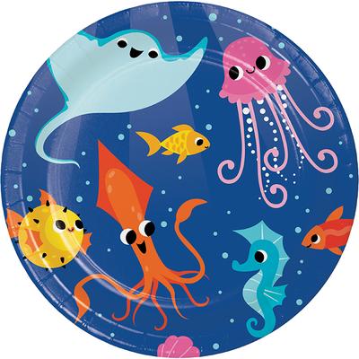 Ocean's Party 7" Plate USA Party Store