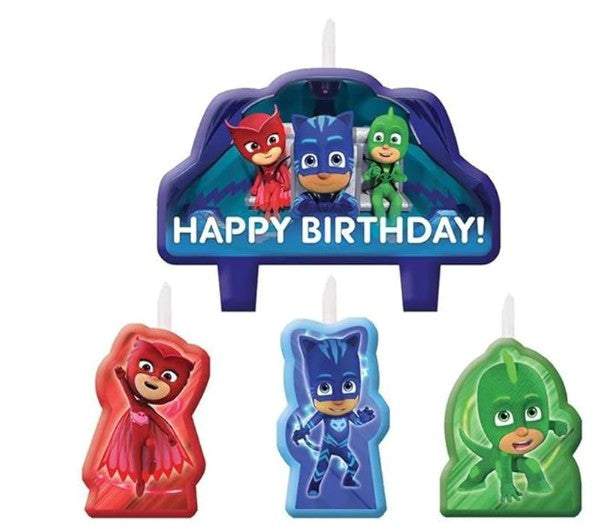 PJ Masks Candle Set Amscan