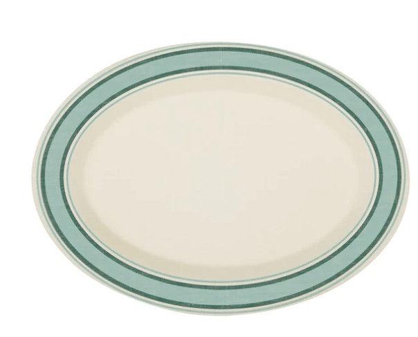 FRESH GREENS BAMBOO MELAMINE SERVING PLATTER | 1CT Unique