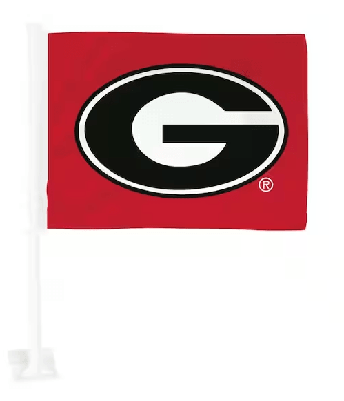 Georgia Car Flag - White Pole USA Party Store