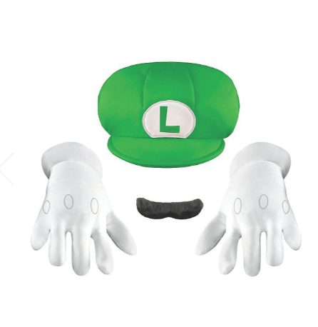 Kid’s Super Mario Bros.™ Luigi Accessory Kit Morris Costumes