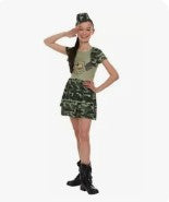 Camo Cadet Kids Small USA Party Store