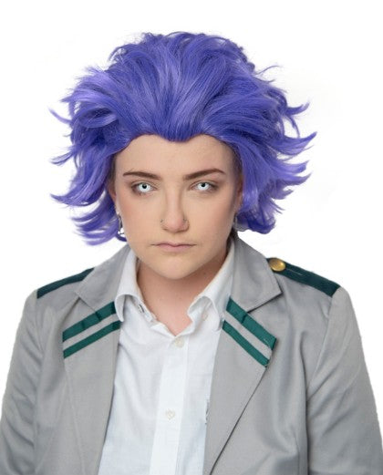 Anime purple spike wig Karnival