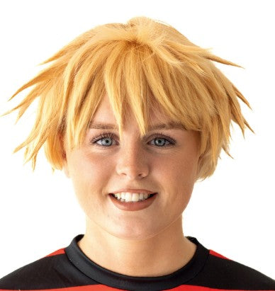 Anime Blonde ninja spike wig Karnival
