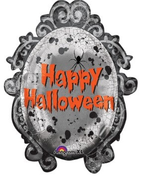 Spooky Halloween mirror Anagram