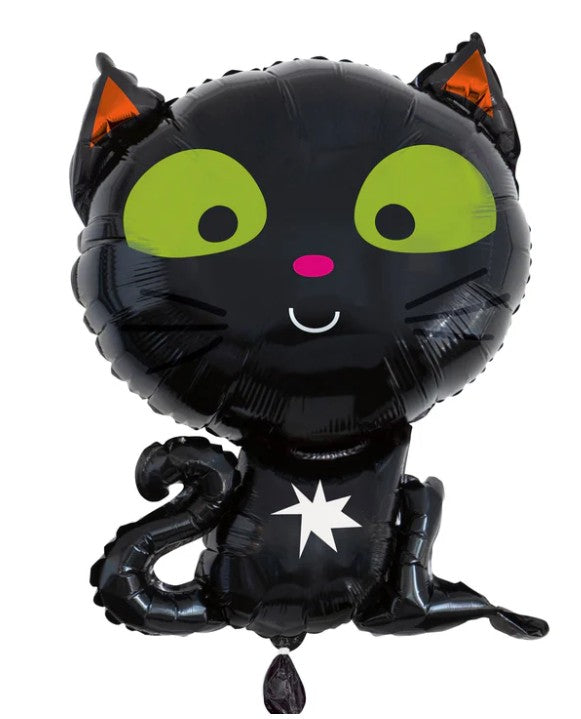 Spooky Cat Balloon Unique