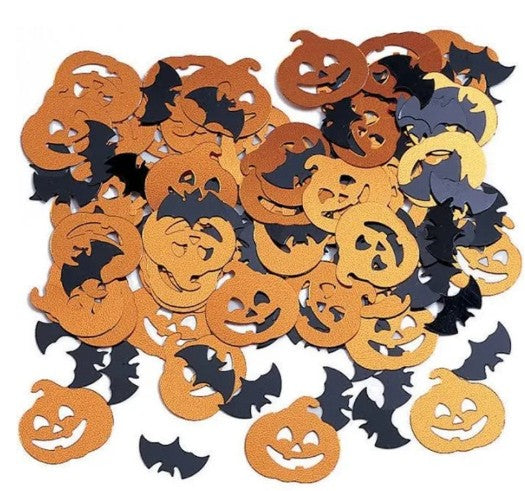 Bats and Pumpkin Confetti Creative Converting