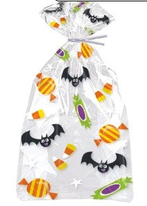 Bats and Candy Halloween Treat Bags Unique Industries