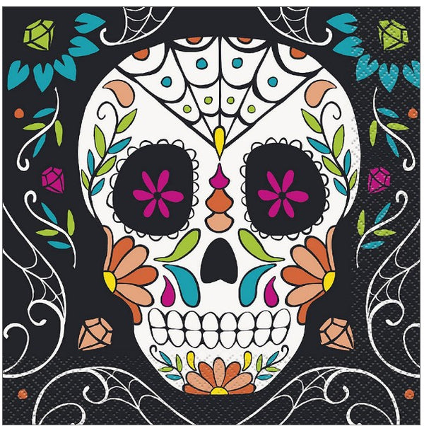 Day Of The Dead Lunch Napkins Unique