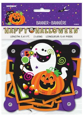 Happy Halloween Jointed Banner Unique Industries
