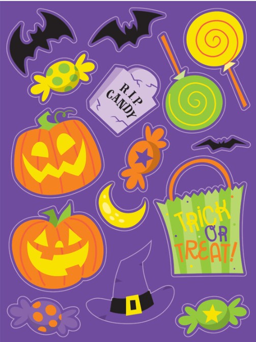 Halloween Fun Stickers Creative Converting