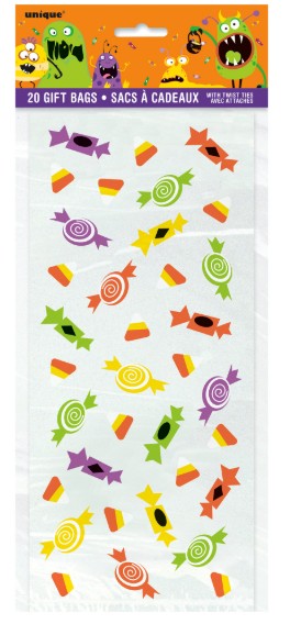 Halloween Assorted Candy Girt bags (20 ct.) Unique Industries
