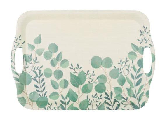 FRESH GREENS BAMBOO MELAMINE SERVING TRAY 18.5" X 12.6" | 1CT Unique