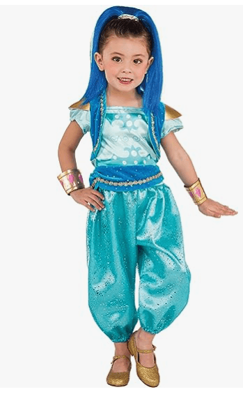 Girls Shimmer and Shine Shine Costume Small Rubies