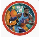 Space Jam Birthday Paper Dinner Plates 9' Unique