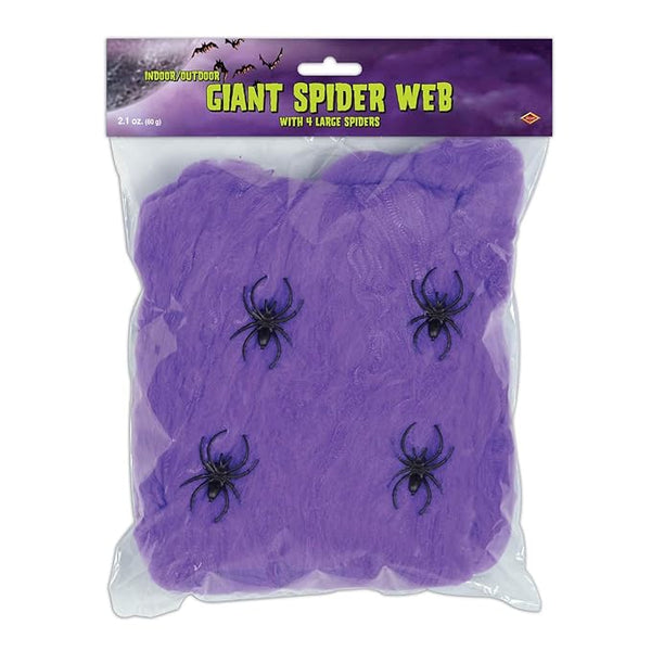 Purple Spider Web Beistle
