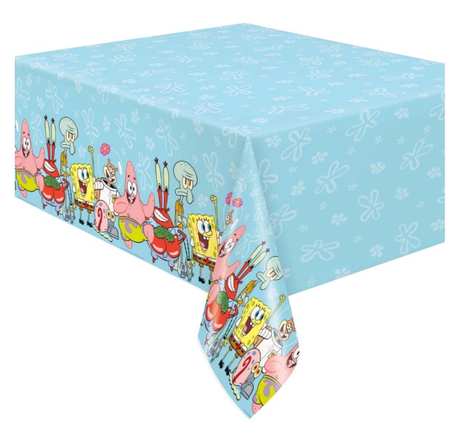 SpongeBob SquarePants Rectangular Plastic Table Cover Unique