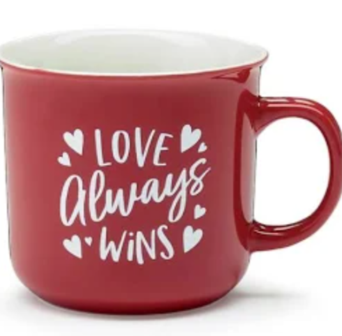 Valentine's day Mug - Love always wins Burton & Burton