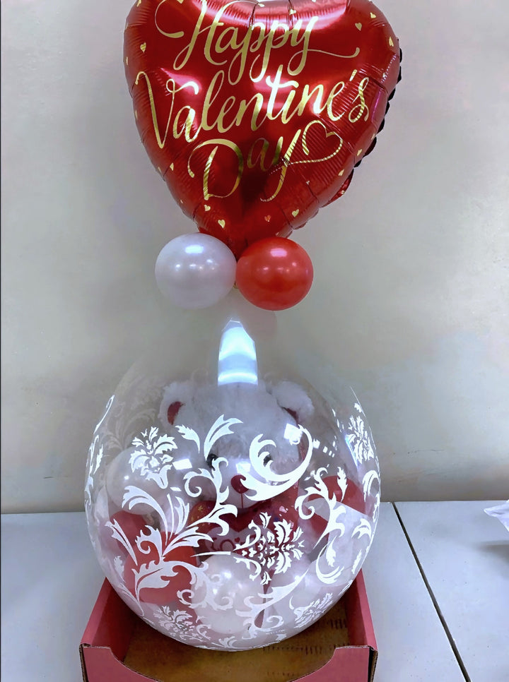 Valentine's Day Stuffed Balloon USA Party Store