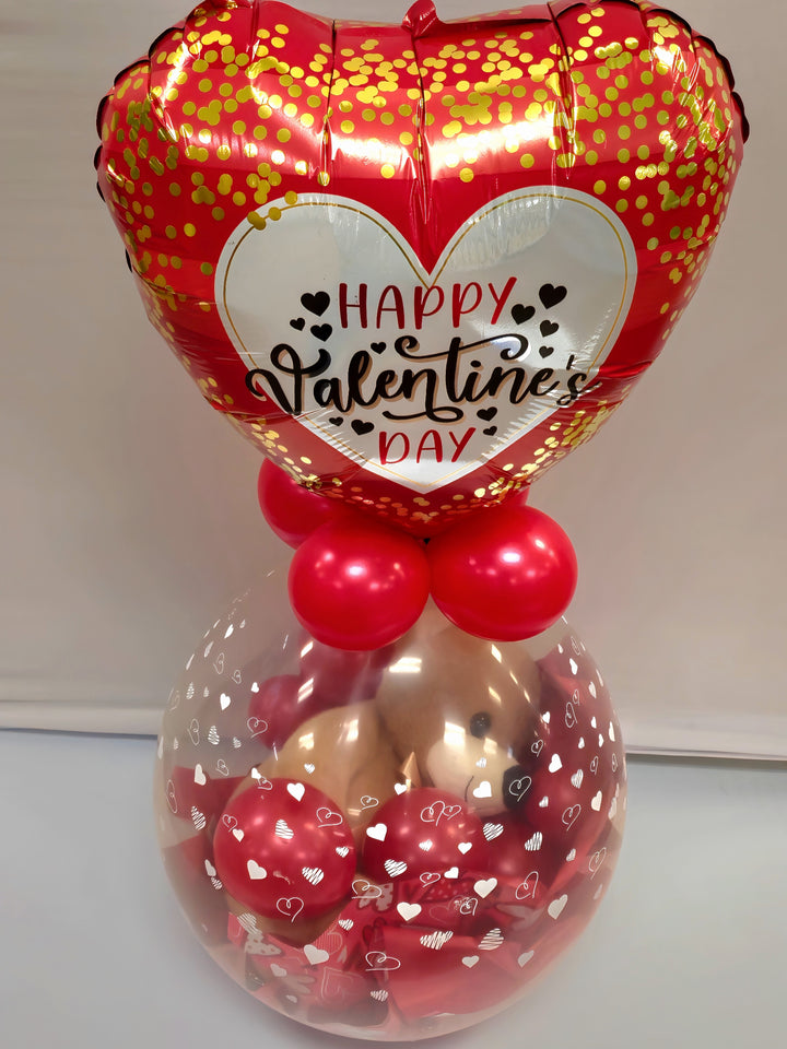 Valentine's Day Stuffed Balloon USA Party Store