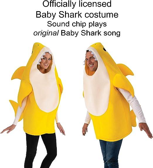 pinkfong BABY SHARK adult costume Rubies