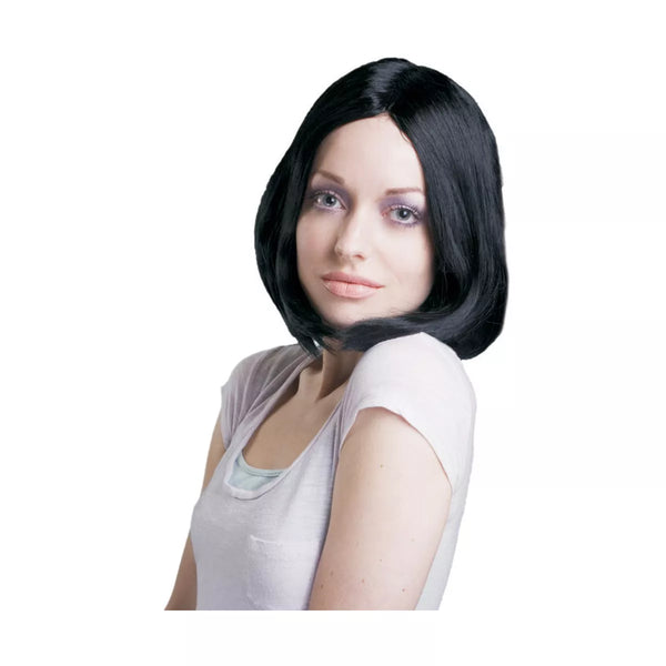 Strait Hair Black Bob Wig Dress Up America