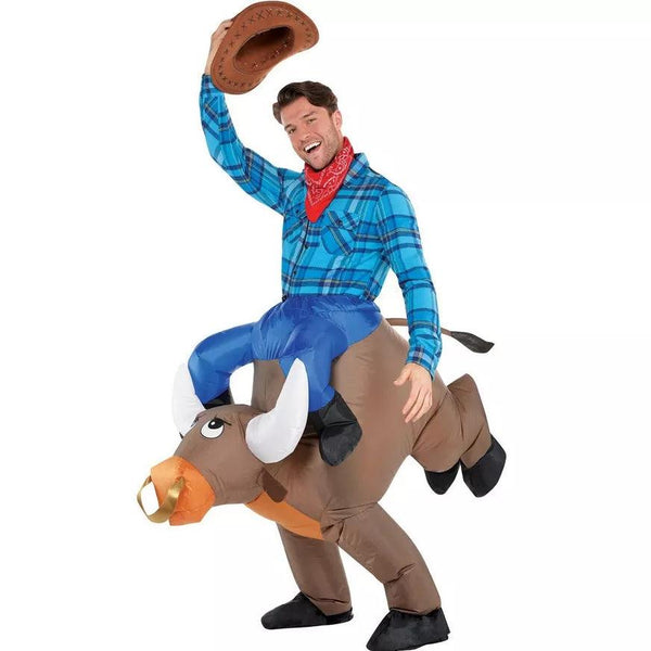 Inflatable Bull Unisex Adult Costume Amscan